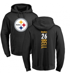 NFL Nike Pittsburgh Steelers #26 Le'Veon Bell Black Backer Pullover Hoodie