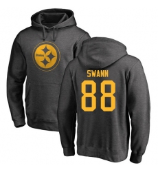 NFL Nike Pittsburgh Steelers #88 Lynn Swann Ash One Color Pullover Hoodie