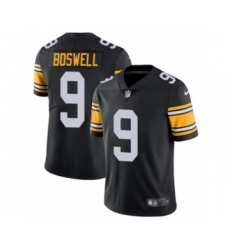 Men's Pittsburgh Steelers #9 Chris Boswell Black Vapor Untouchable Stitched Jersey