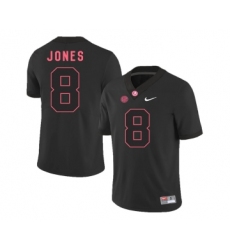 Alabama Crimson Tide 8 Julio Jones Black College Football Jersey