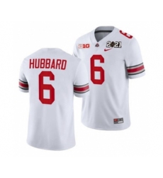 Men's Ohio State Buckeyes Sam Hubbard Sugar Bowl Jersey White Playoff Away