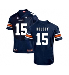 Auburn Tigers 15 Joshua Holsey Navy College Football Jersey