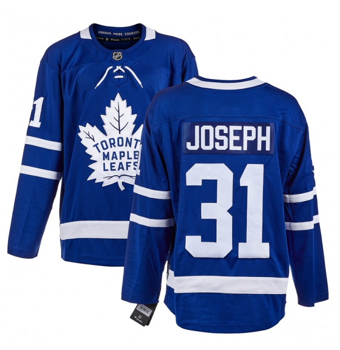 Men's Toronto Maple Leafs #31 Curtis Joseph Blue Stitched Jersey