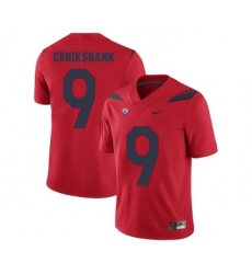 Arizona Wildcats 9 Dane Cruikshank Red College Football Jersey