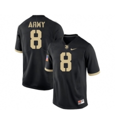 Army Black Knights 8 Kelvin Hopkins Jr. Black College Football Jersey