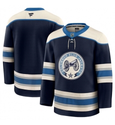 Men's Columbus Blue Jackets Navy 2024-25 Alternate Stitched Hockey Jersey