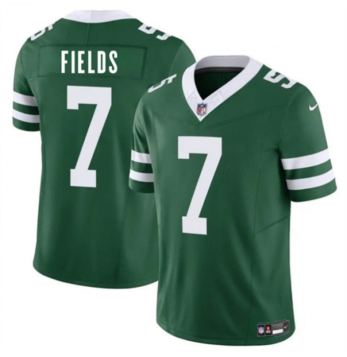 Men's New York Jets #7 Justin Fields Green 2025 F.U.S.E. Vapor Untouchable Limited Football Stitched Jersey