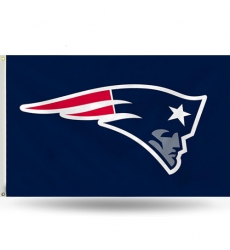 2Pcs New England Patriots flag NFL Standard 3' x 5' Banner Flag Single Sided - Indoor or Outdoor