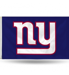 2Pcs New york Giants flag NFL Standard 3' x 5' Banner Flag Single Sided - Indoor or Outdoor - Home Décor