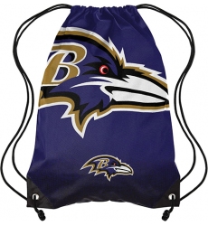 Baltimore Ravens  NFL Gradient Drawstring Backpack_