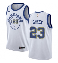 Youth Nike Golden State Warriors #23 Draymond Green Authentic White Hardwood Classics NBA Jersey