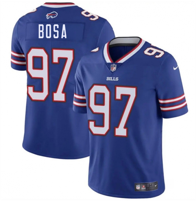 Men's Buffalo Bills #97 Joey Bosa Blue 2025 Vapor Untouchable Limited Football Stitched Jersey