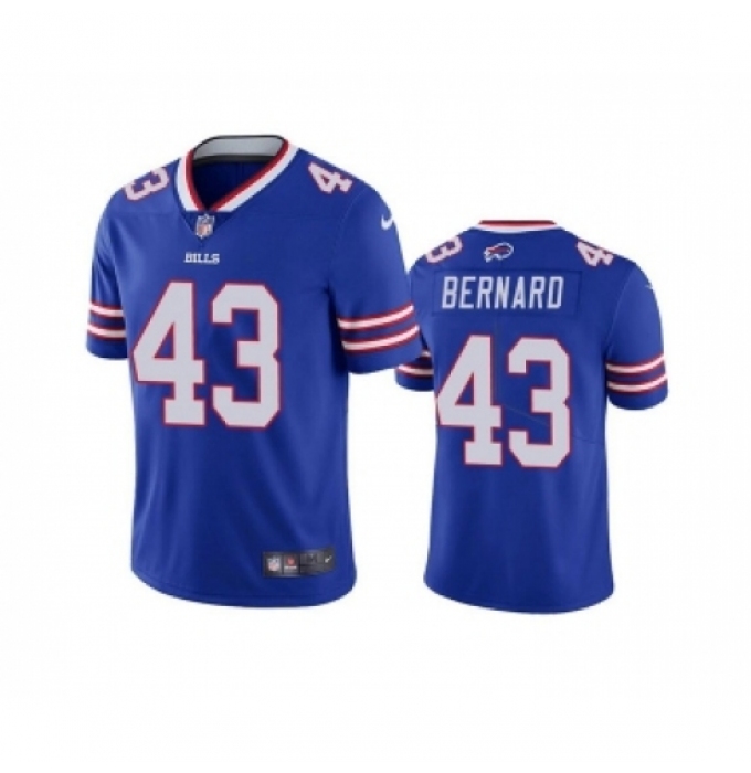 Women's Buffalo Bills #43 Terrel Bernard Blue Vapor Untouchable Limited Stitched Jersey